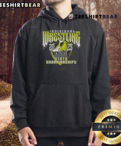 Top DIAA Wrestling Individual State Championships hoodie featuring bold graphics and a comfortable fit for fans and athletes.