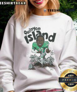 Top Eagles Quinyon Mitchell signature sweatshirt featuring vibrant colors and stylish design, perfect for fans.
