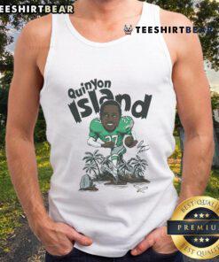 Top Eagles Quinyon Mitchell signature tank top featuring bold design, perfect for fans and summer wear.