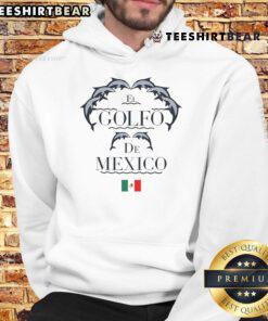 Stylish dolphin hoodie featuring a vibrant design inspired by the Gulf of Mexico, perfect for ocean lovers.