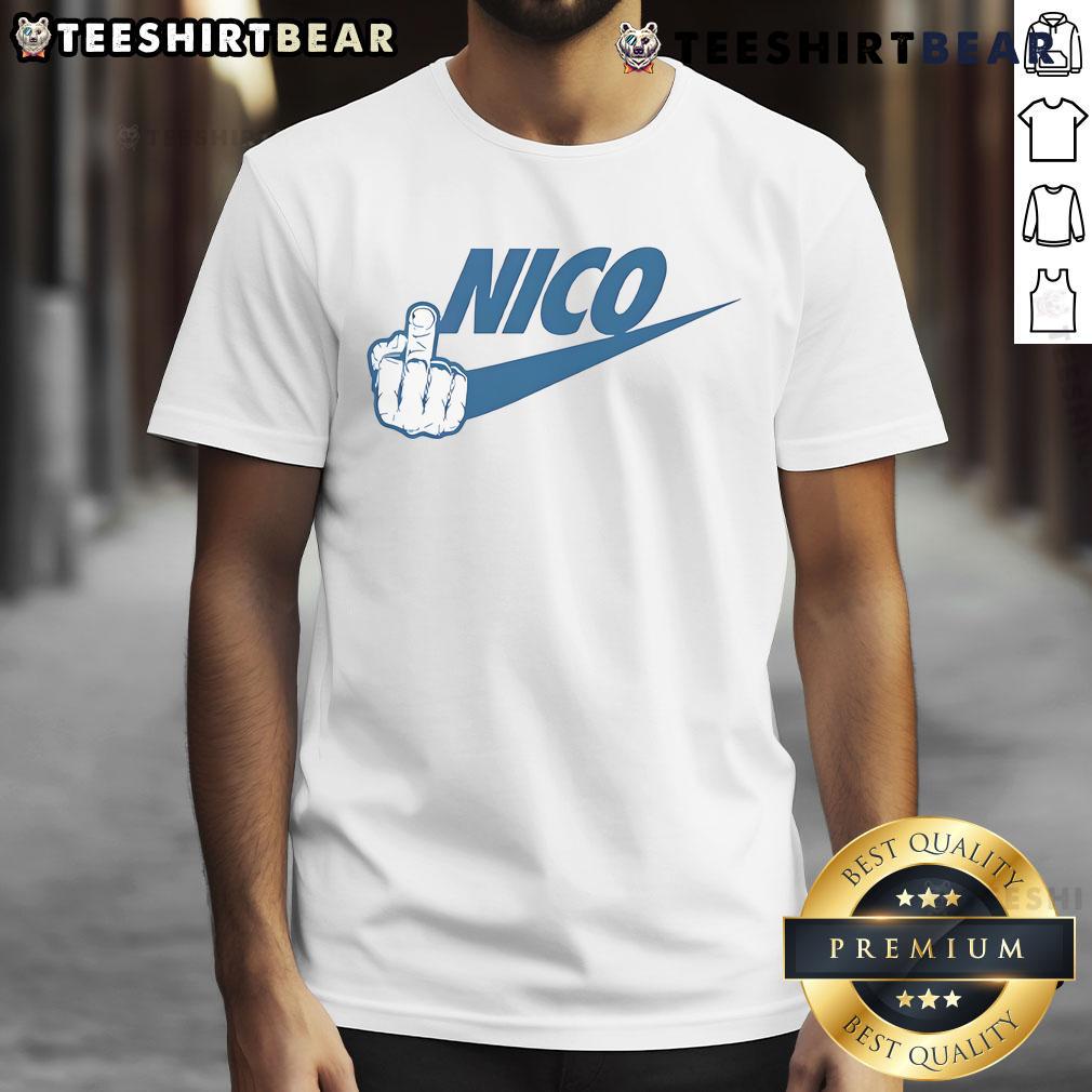Top Fck Nico Dallas Mavericks T-Shirt featuring bold graphics and vibrant colors for true Mavs fans.