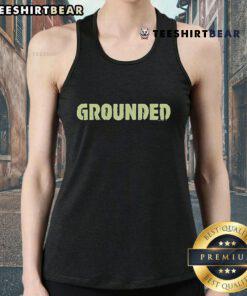 Top Grounded Logo Tank Top featuring a stylish design, perfect for casual wear and showcasing brand identity.