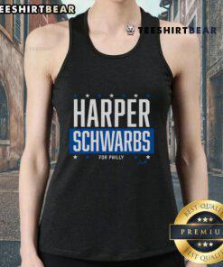 Top Harper Schwarbs for Philly tank top featuring bold graphics and vibrant colors for baseball fans.