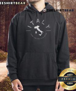 Stylish Top Italy hoodie featuring iconic landmarks of Rome, Venice, and Florence, perfect for travel enthusiasts.