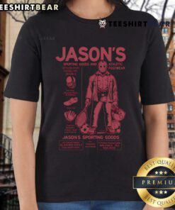 Top Jason's Sporting Goods Ladies Tee in vibrant colors, perfect for active women seeking comfort and style.