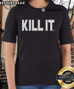 Top Kill It Jay Cutler Ladies Tee featuring a stylish design for fitness enthusiasts and fans of bodybuilding.