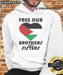 Top Palestine Heart Hoodie: Show support for our brothers and sisters with this stylish and meaningful design.
