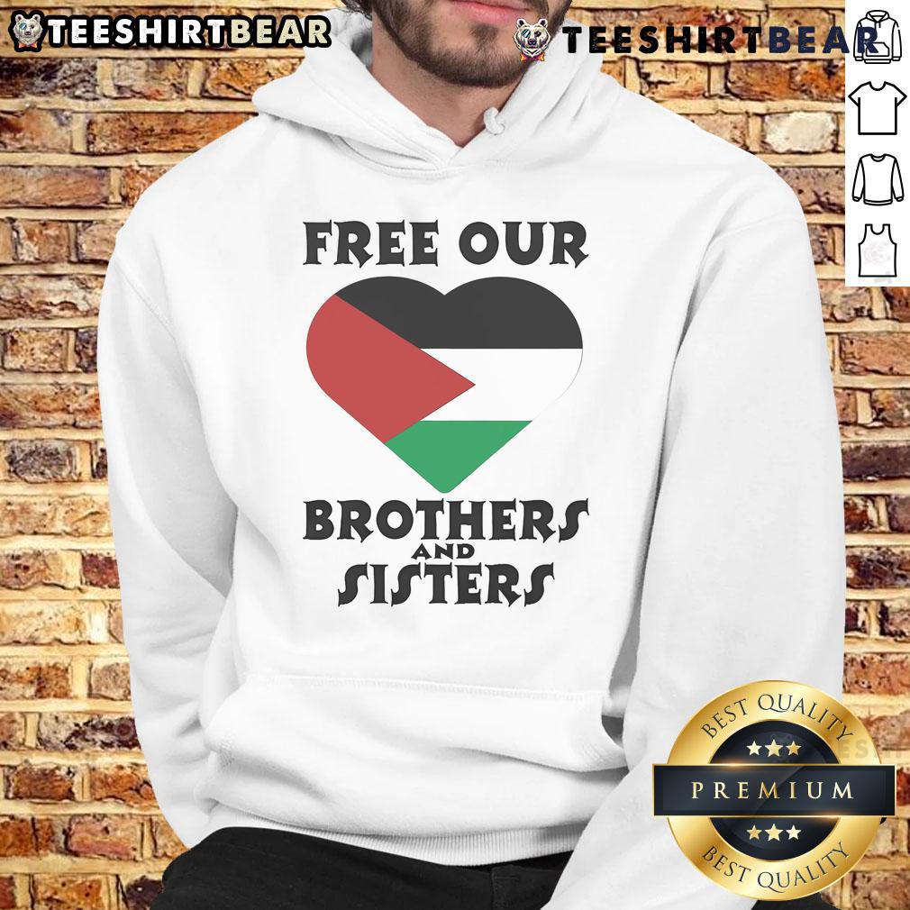 Top Palestine Heart Hoodie: Show support for our brothers and sisters with this stylish and meaningful design.