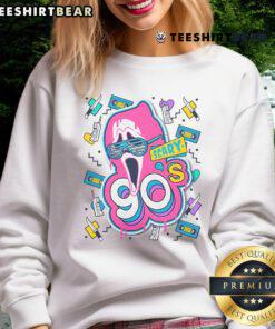 Top Scary 90s Ghost Face Sweatshirt featuring iconic horror design, perfect for Halloween or retro style enthusiasts.