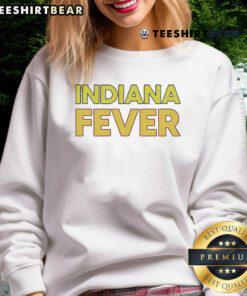 Top-The-Pacers Indiana Fever sweatshirt featuring vibrant team colors and logo, perfect for fans and warm weather.
