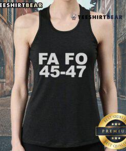Stylish Top Trump FA FO 45-47 tank top featuring bold graphics, perfect for casual wear and statement outfits.