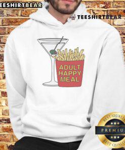 Awesome Adult Happy Meal Hoodie in vibrant colors, perfect for casual wear and expressing fun food-themed style.