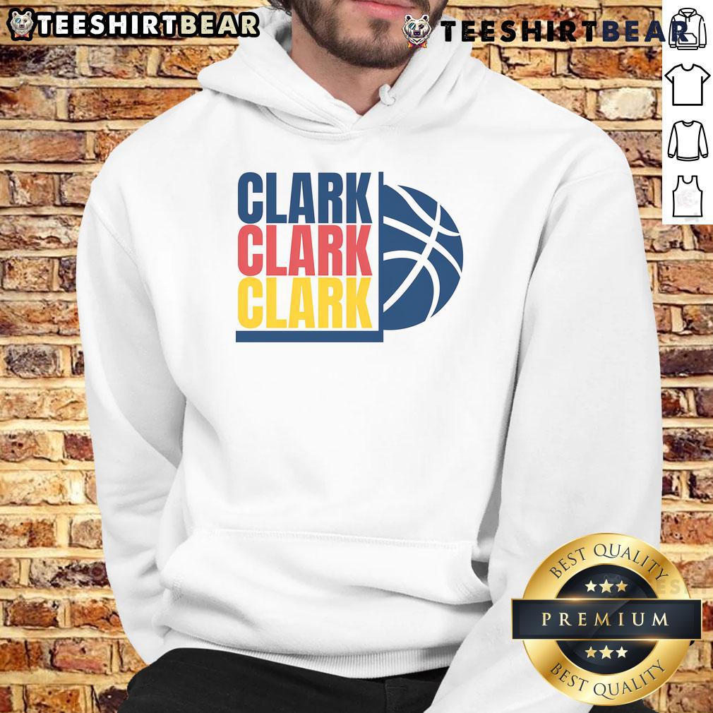Alt Text: Awesome Caitlin Clark Indiana Fever inspired WNBA hoodie featuring vibrant colors and stylish design for fans.