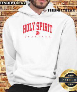 Awesome Holy Spirit Spartans logo hoodie featuring vibrant colors and stylish design for fans and supporters.