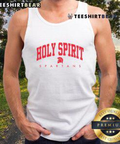 Alt Text: Awesome Holy Spirit Spartans logo tank top featuring vibrant colors and stylish design for sports enthusiasts.