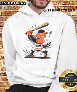 Awesome Orioles Bird Hoodie for Orioles lovers featuring vibrant colors and a stylish design, perfect for fans.