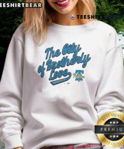 Awesome Phillies The City Of Brotherly Love sweatshirt featuring vibrant graphics and cozy design for fans.