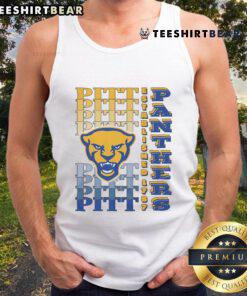 Awesome Pittsburgh Panthers Gradient Wordmark Tank Top featuring vibrant colors and stylish design, perfect for fans.