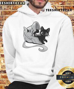 Alt Text: Cute full feline alchemist hoodie featuring a playful cat design, perfect for cozy and stylish wear.