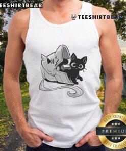 Adorable feline alchemist tank top featuring a cute cat design, perfect for cat lovers and stylish summer outfits.