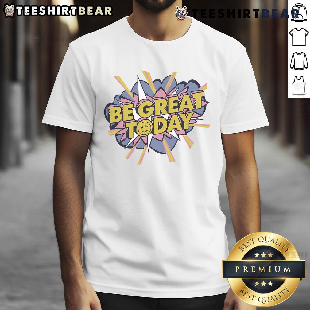 Cute George Kittle Be Great Today T-Shirt featuring a vibrant design perfect for fans and casual wear.