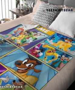 Disney A Goofy Movie Max Goof & Powerline Blanket Fleece Customized Blanket