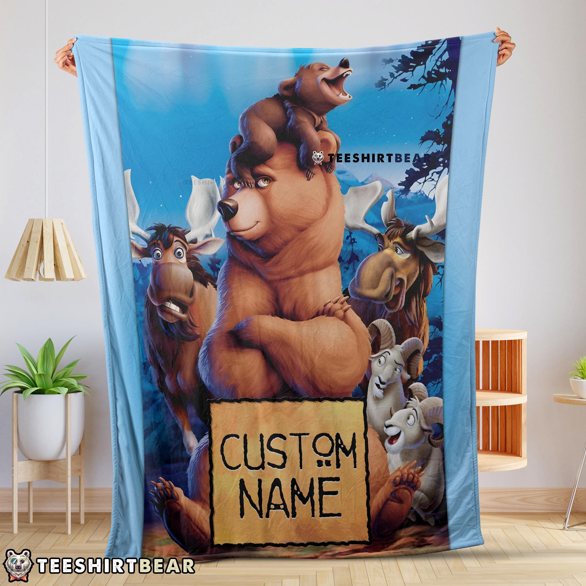 Disney Brother Bear Poster Blanket Fleece Customized Blanket