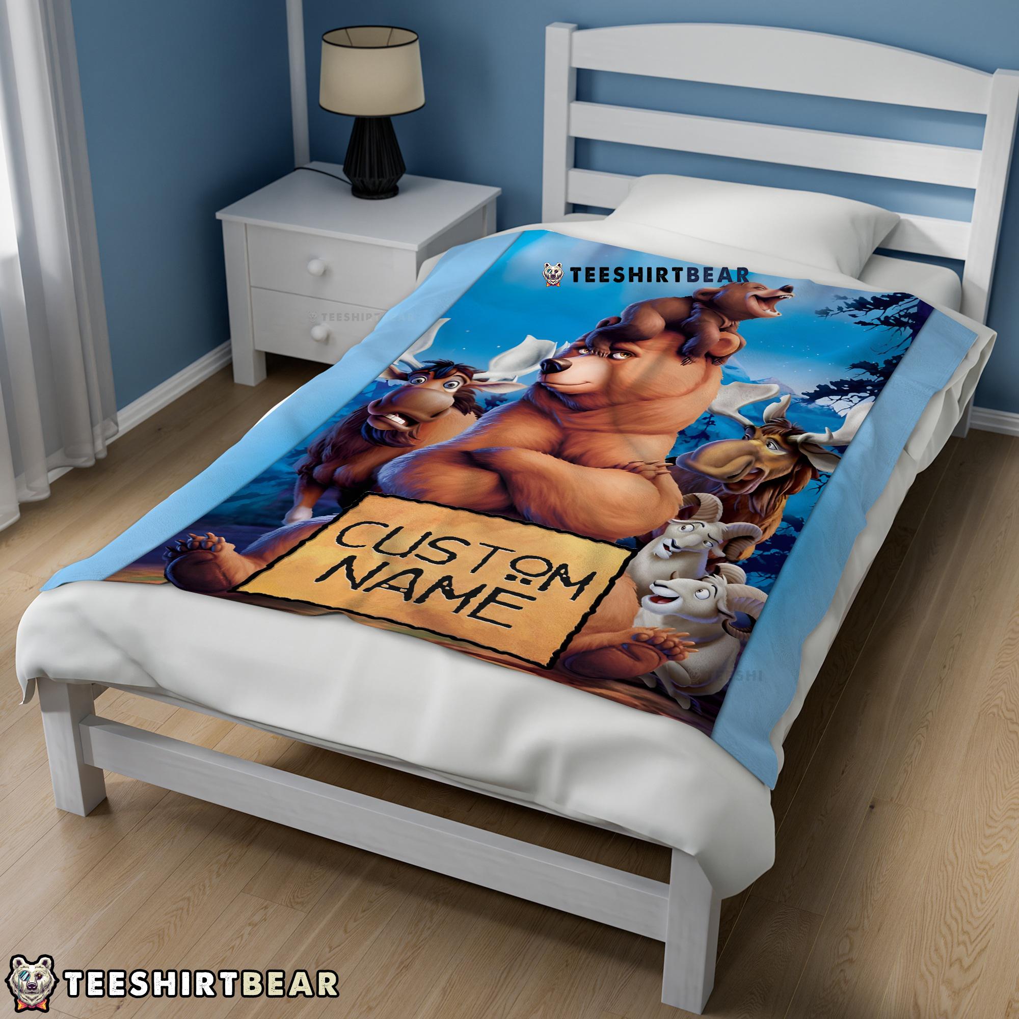 Disney Brother Bear Poster Blanket Fleece Customized Blanket