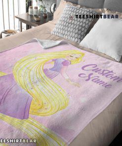 Disney Rapunzel Blanket Fleece Customized Blanket