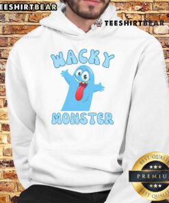 Funny classic wacky monster hoodie featuring vibrant colors and playful design, perfect for kids and quirky fashion lovers.