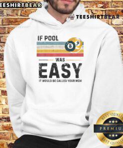 Vintage snooker pool player hoodie with a humorous twist, perfect for pool enthusiasts and casual wear.