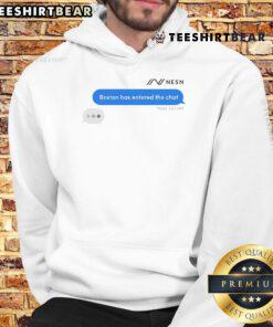 Funny NESN Boston hoodie featuring humorous text, perfect for sports fans and casual wear enthusiasts in Boston.