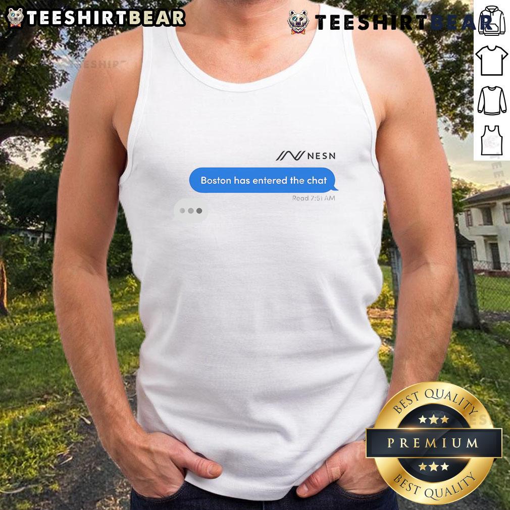 Funny NESN Boston tank top featuring a humorous design, perfect for fans and casual wear enthusiasts.