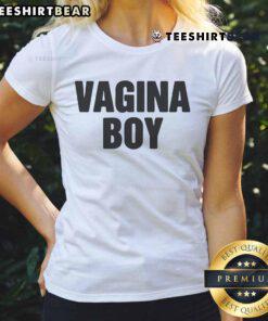 Funny Vagina Boy Ladies Tee featuring a humorous graphic design perfect for casual wear and unique style.