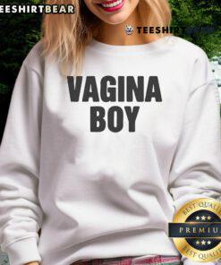 Funny Vagina Boy Sweatshirt featuring a humorous graphic design, perfect for casual wear and making a statement.