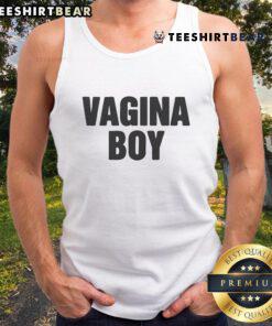 Funny Vagina Boy Tank Top design featuring humorous graphics and bold text, perfect for casual wear and making a statement.