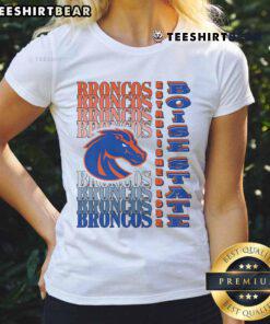 Good Boise State Broncos Gradient Wordmark Ladies Tee featuring a stylish design in team colors for female fans.