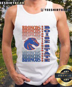 Good Boise State Broncos gradient wordmark tank top featuring vibrant colors and a stylish design for fans.