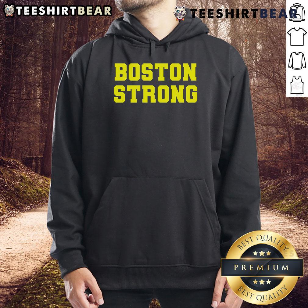 Good Boston Strong Marathon Running Hoodie in vibrant colors, perfect for runners and fans of the Boston Marathon.