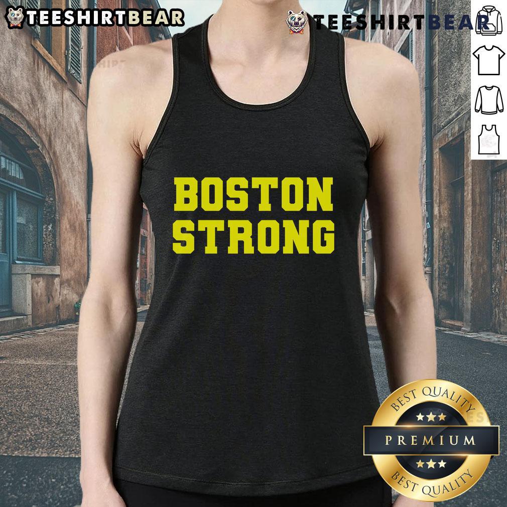 Good Boston Strong Marathon Running Tank Top featuring bold graphics and a comfortable fit for passionate runners.