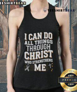 Good Can Do All Things Through Christ Asthma Awareness Tank Top with inspirational design and vibrant colors.