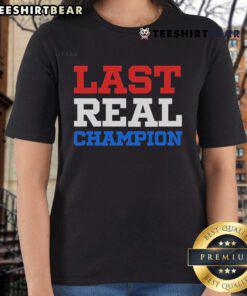 Good John Cena Last Real Champion Ladies Tee featuring a bold graphic design celebrating John Cena's legacy.