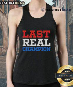 Good John Cena Last Real Champion tank top design featuring bold graphics and vibrant colors, perfect for wrestling fans.