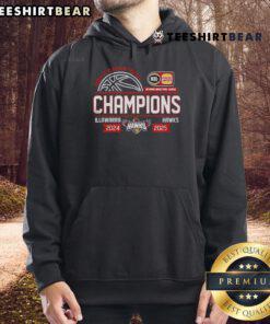 Illawarra Hawks men's basketball hoodie from the Good NBL25 Championship Series, featuring team colors and logo.