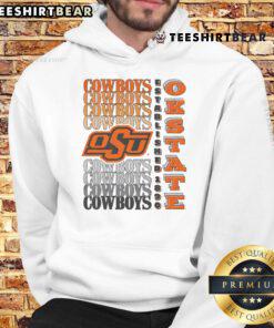 Good Oklahoma State Cowboys Gradient Wordmark Hoodie showcasing vibrant team colors and logo for fans and athletes.