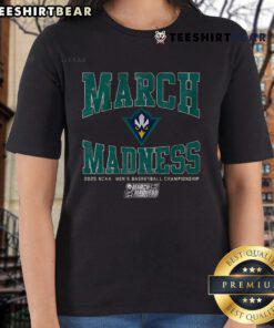 Alt Text: Good UNC Wilmington March Madness 2025 Ladies Tee featuring team colors and logo, perfect for game day.