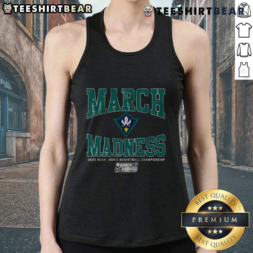 Good UNC Wilmington March Madness 2025 tank top featuring team colors and logo, perfect for fans and supporters.