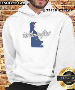 Good Wilmington Delaware DE Map Hoodie featuring a detailed graphic of Wilmington's map for stylish local pride.