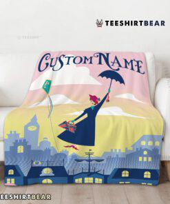Mary Poppins Returns Holiday Blanket Fleece Customized Blanket
