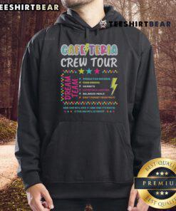 Back to school hoodie featuring the Nice Cafeteria Crew lunch lady dream team, showcasing teamwork and school spirit.
